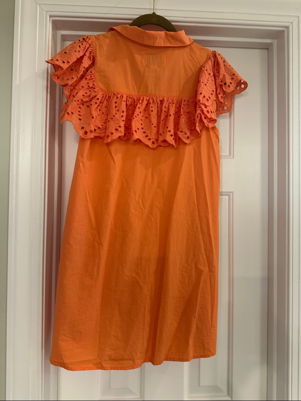 The Shirt by Rochelle Behrens Bright Orange Shirt - Picture 4 of 6